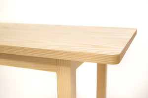 Minimalist Sofa Table | solid wood entry hallway table