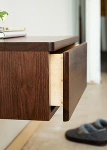 Henrik Floating Nightstand | side table with drawer