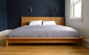 Josef Bed | solid wood platform bed