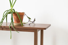 Load image into Gallery viewer, Minimalist Sofa Table | solid wood entry hallway table