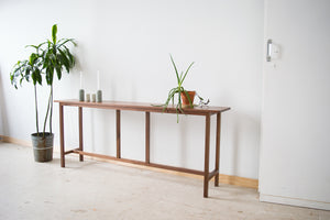 Minimalist Sofa Table | solid wood entry hallway table