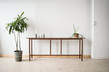 Load image into Gallery viewer, Minimalist Sofa Table | solid wood entry hallway table
